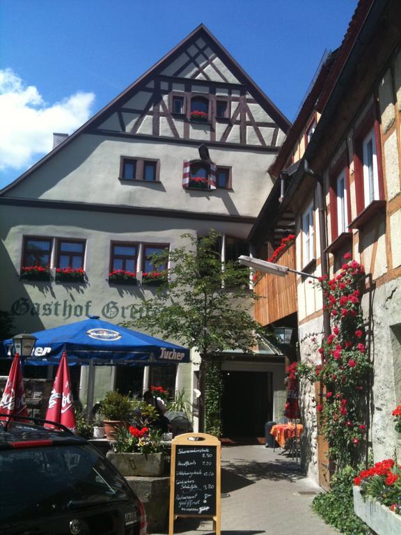 Hotel-Gasthof Goldener Greifen Rothenburg ob der Tauber Exteriér fotografie